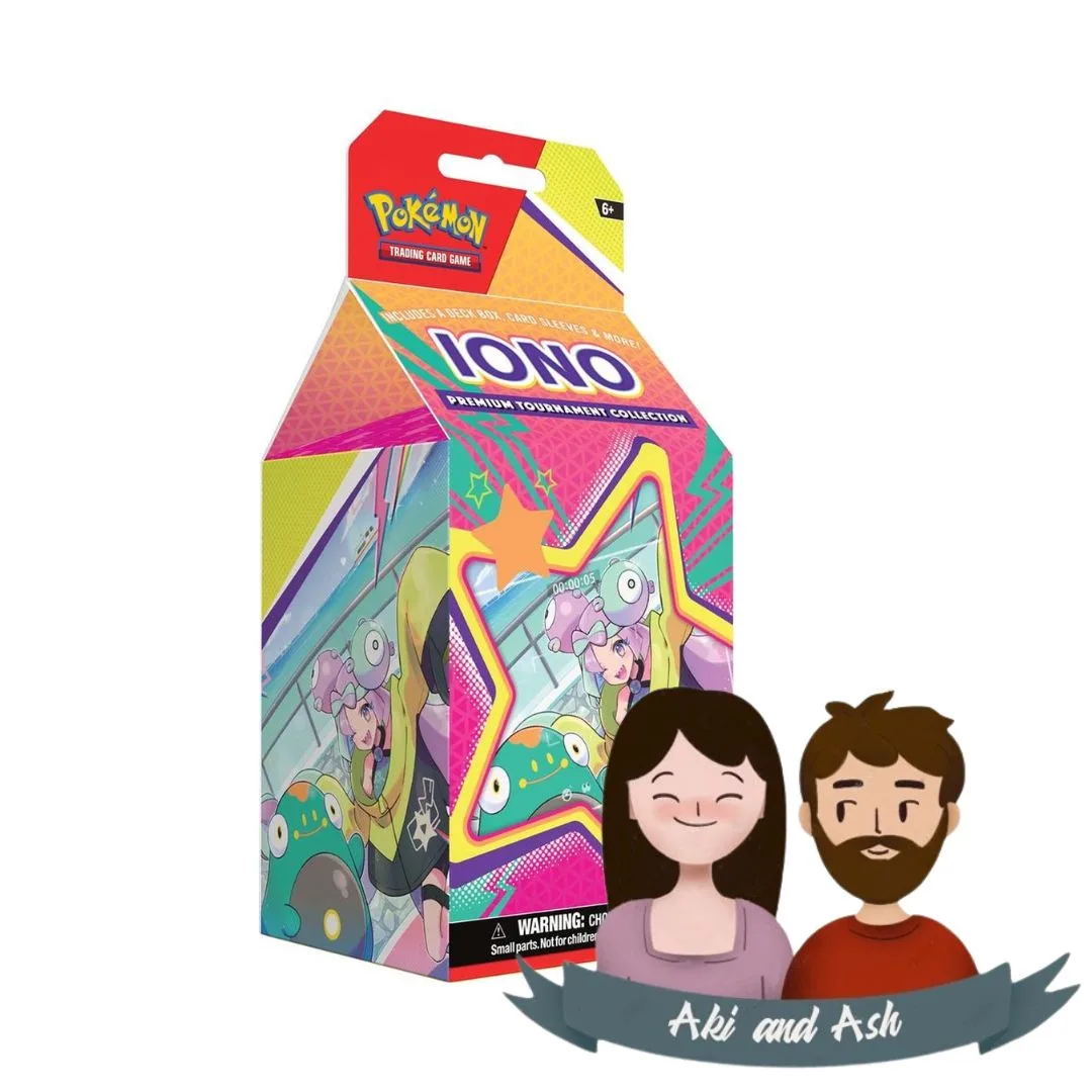 Scarlet & Violet - Iono - Premium Tournament Collection - Aki and Ash