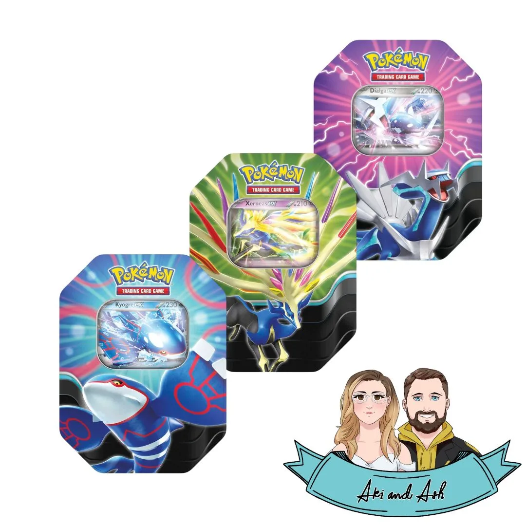 Scarlet & Violet - Azure Legends - Tin - Aki and Ash