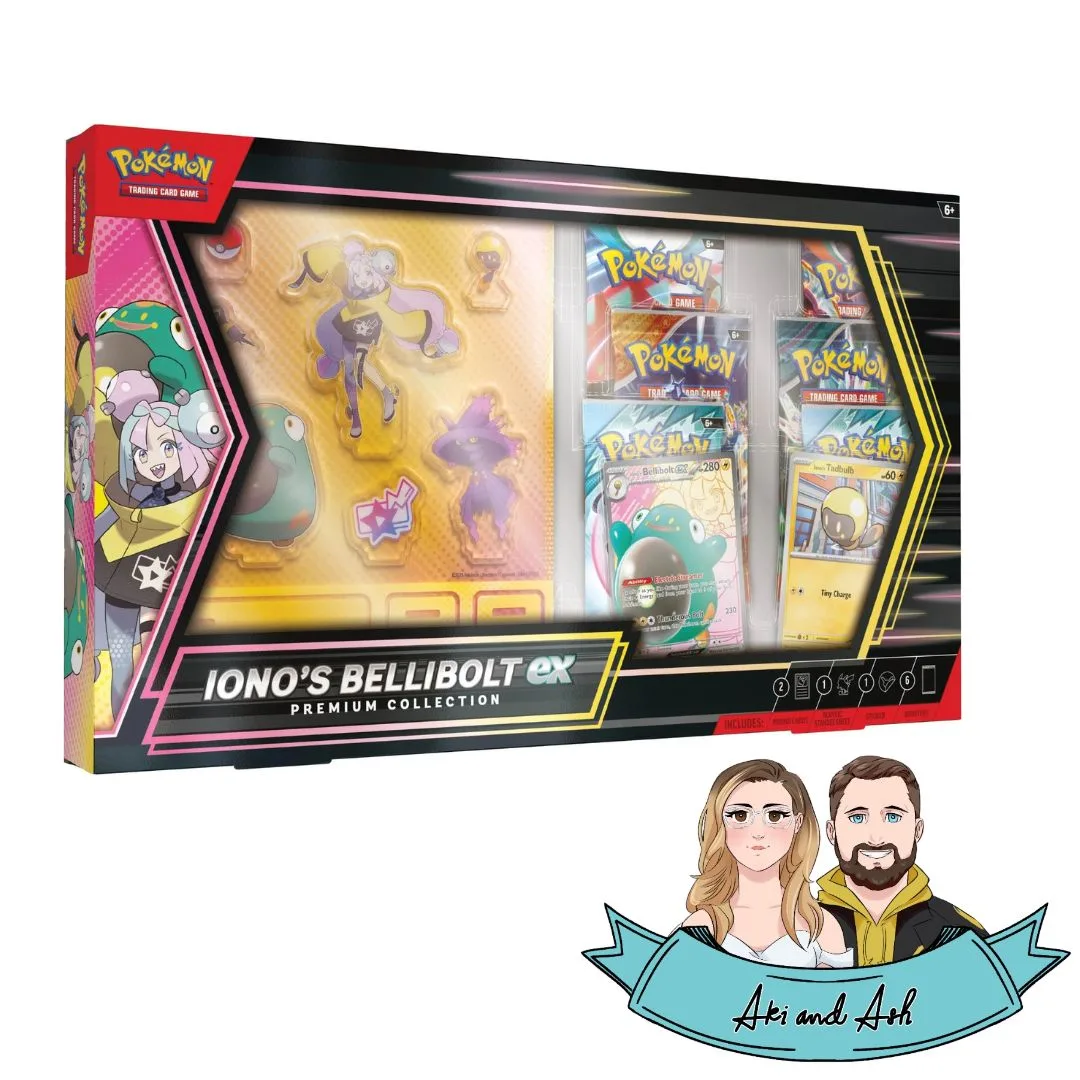 Iono's Bellibolt ex - Premium Collection Box - Aki and Ash