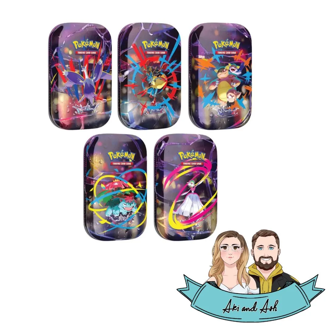 Mega Heroes - Mini Tins - Aki and Ash