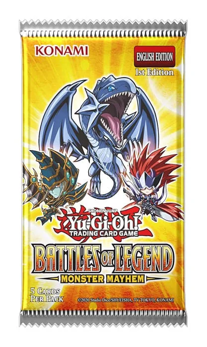 Yu-Gi-Oh! - Battles of Legends "Monster Mayhem" - Booster Pack